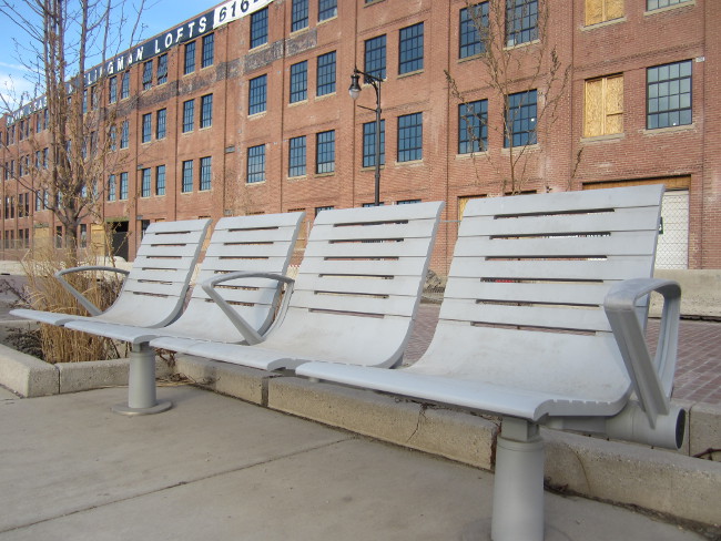 Benches at Downtown Market