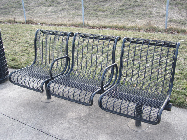 Benches in Heartside Park