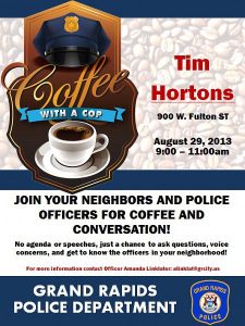 Coffee with a Cop Flyer